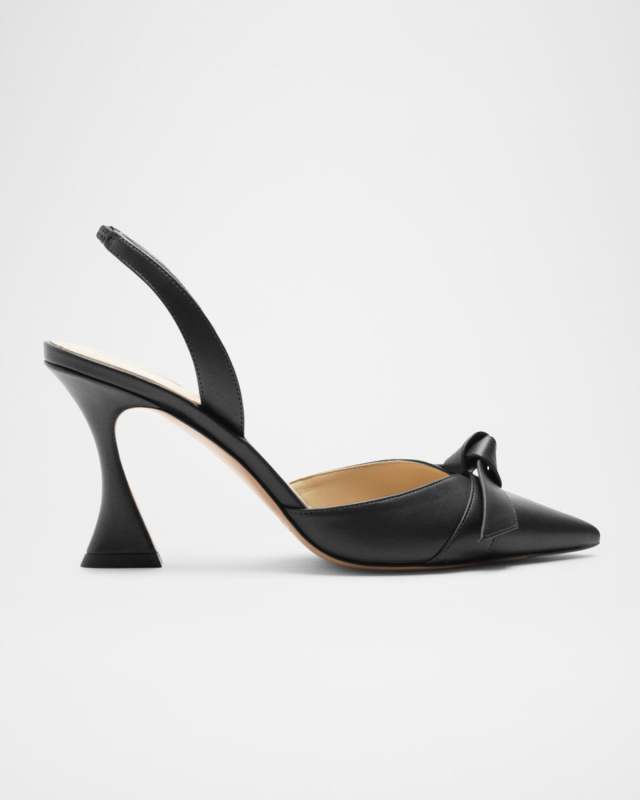 Clarita Bell Slingback Leather Sandals